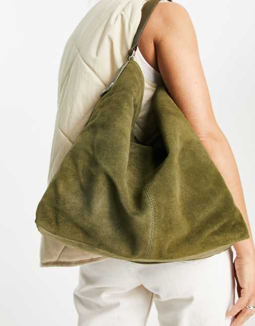 Green best sale tote handbag