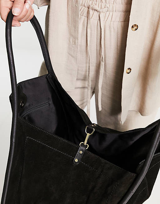 ASOS Design Tote Bag with Ring Detail