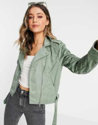 asos suedette jacket