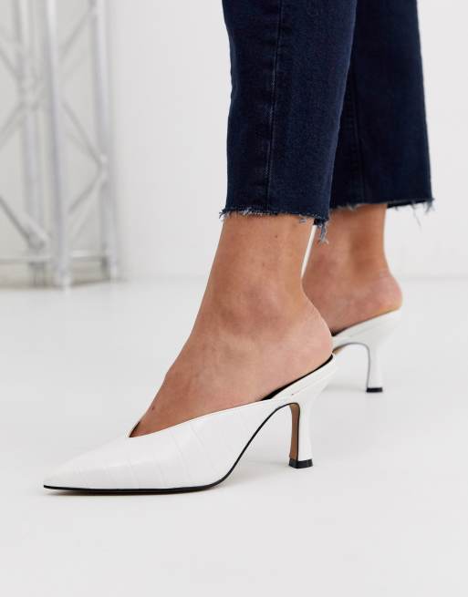 Asos mules heels hot sale