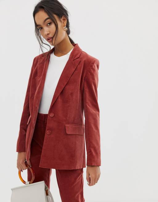 Asos hot sale velvet suit