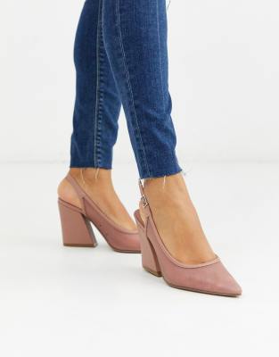 blush slingback shoes