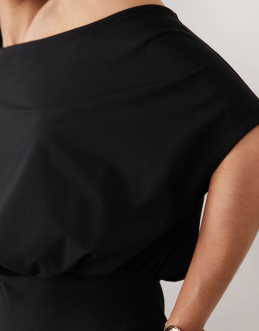 ASOS DESIGN – Sukienka maxi bez rękawów z apaszką, 2 z 4