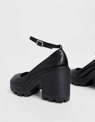 asos chunky heels