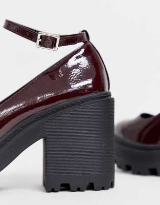 asos chunky heels