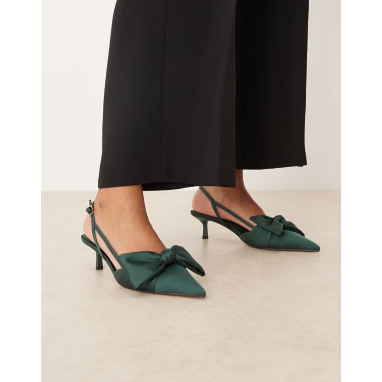 ASOS DESIGN Sunshine Chaussures à petit talon et bride arrière