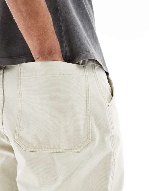 ASOS DESIGN - Super baggy beige cargobukser, 2 af 5