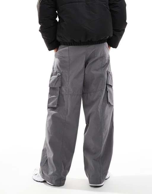 ASOS DESIGN super baggy cargo pants with panel details in