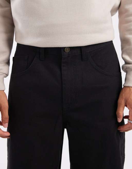 ASOS DESIGN - Super baggy cargobroek in zwart, 4 van 5