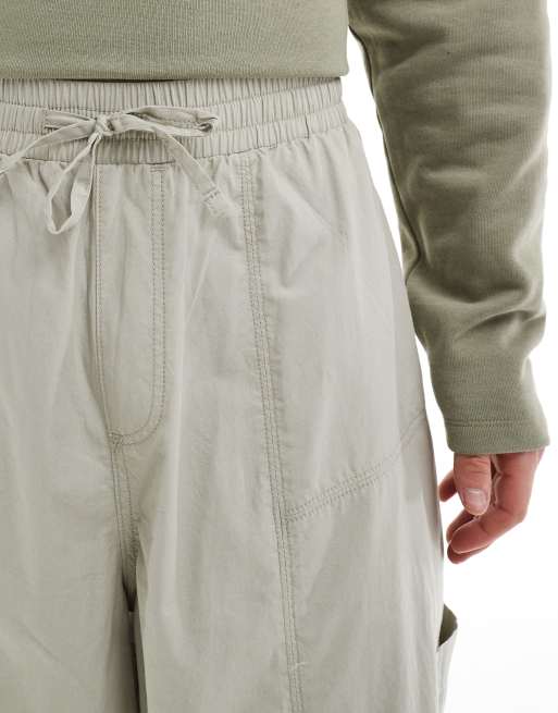 ASOS DESIGN - Super baggy cargobroek met inzetstukken in grijs, 5 van 5