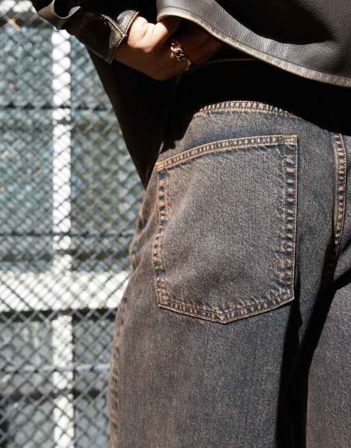 ASOS DESIGN super baggy fit jeans in brown - part of a set, 5 of 5