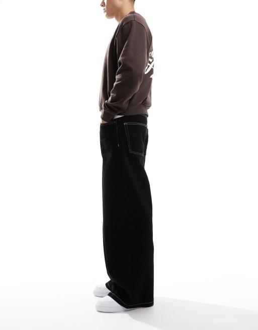 ASOS DESIGN - Jean ultra-baggy - Noir