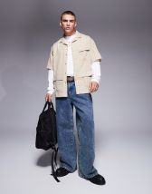 ASOS DESIGN - Jean ultra-baggy - Noir