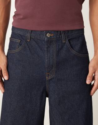 ASOS DESIGN super baggy jeans in indigo wash