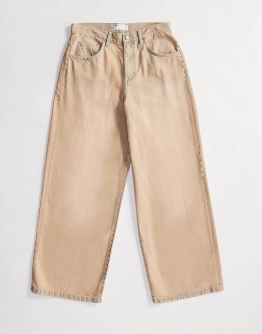 ASOS DESIGN super baggy jeans in light wash with tint, 2 of 5