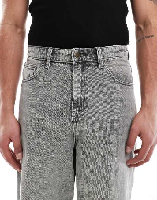 ASOS DESIGN - Super baggy jeans in vintage grijze wassing, 5 van 5