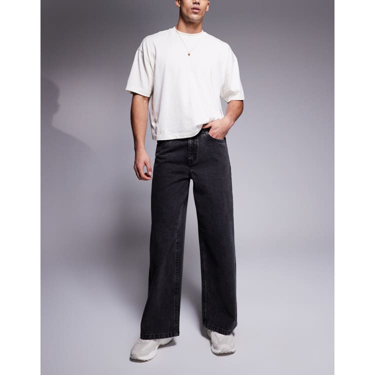 パンツ asapmode Washed Black Super Baggy Jeans A$APMODE ASAPMODE デニム Washed Black Super Baggy Jeans – A