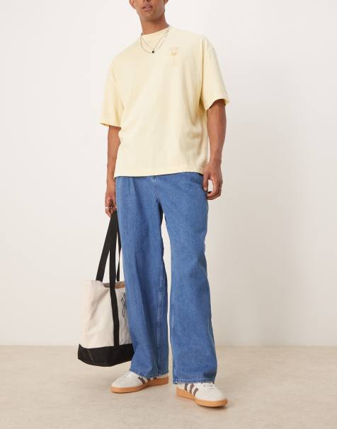 ASOS DESIGN – Super baggy jeans med veck - view 1