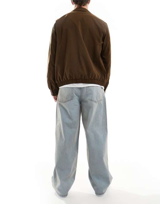 ASOS DESIGN - Super baggy jeans met tint in lichte wassing blauw, 3 van 5