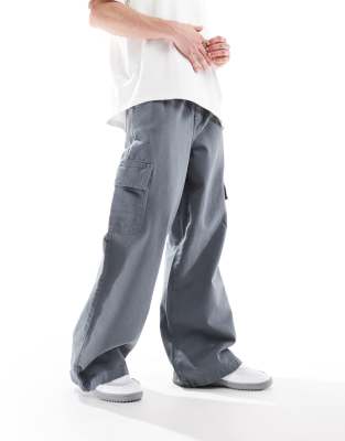 Asos Design Super Baggy Pull On Cargo Pants