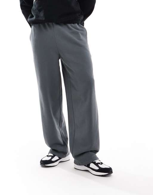 ASOS DESIGN super baggy trackies in brown | ASOS