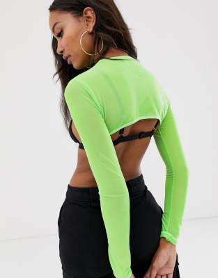 mesh top neon