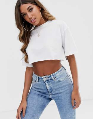 asos super crop top