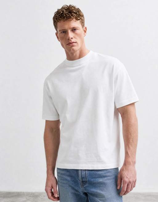 ASOS DESIGN super heavyweight boxy oversized t-shirt in white, 7 of 10