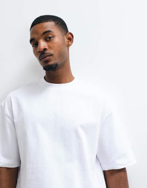 ASOS DESIGN super heavyweight oversized t-shirt in white, 4 of 5