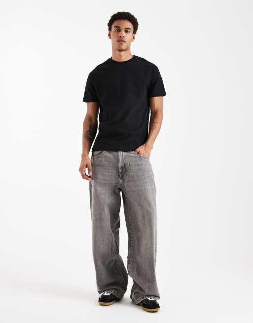 ASOS DESIGN super heavyweight regular fit t-shirt in black, 2 of 5