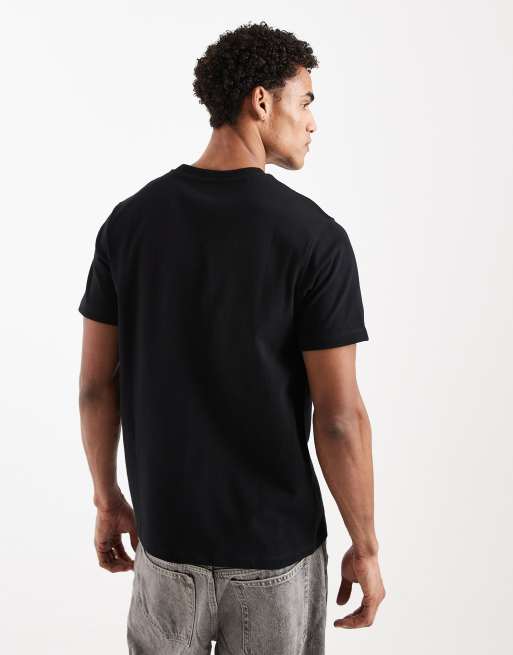 ASOS DESIGN super heavyweight regular fit t-shirt in black, 3 of 5
