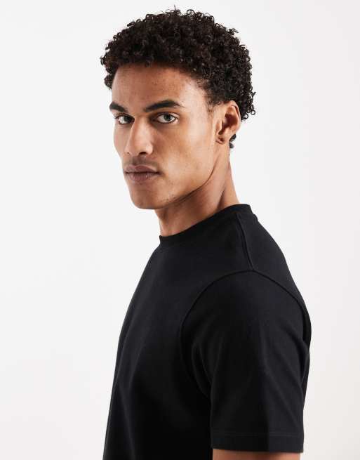 ASOS DESIGN super heavyweight regular fit t-shirt in black, 4 of 5