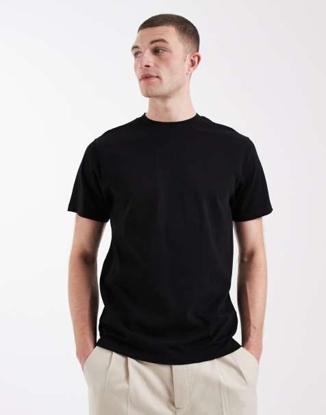 ASOS DESIGN super heavyweight t-shirt in black - view 1