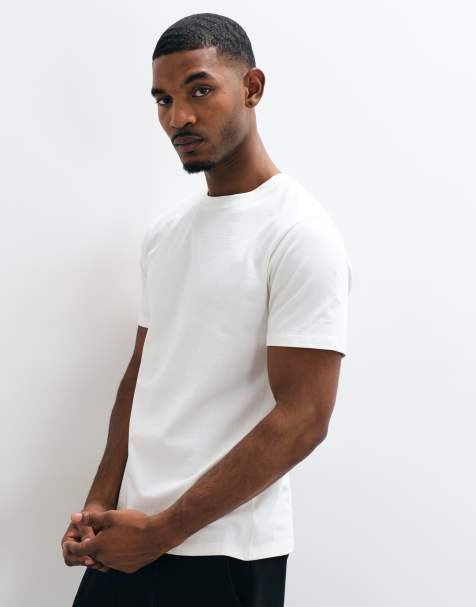 ASOS DESIGN super heavyweight t-shirt in cream - view 1