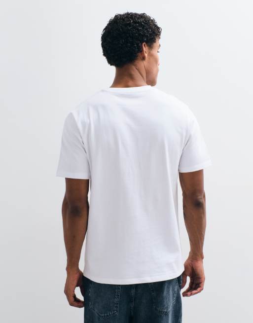ASOS DESIGN super heavyweight t-shirt in white, 3 of 5