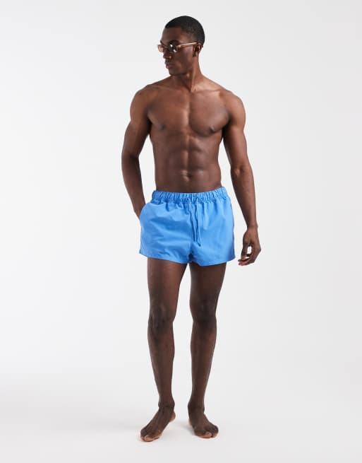 ASOS DESIGN - Super korte zwemshort in blauw, 2 van 5