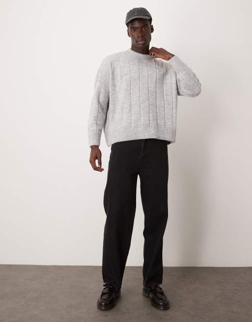 werthy SWEAT BOMBER グレー Custom Jerzees - SUPER SWEATS Quarter-Zip Cadet Collar