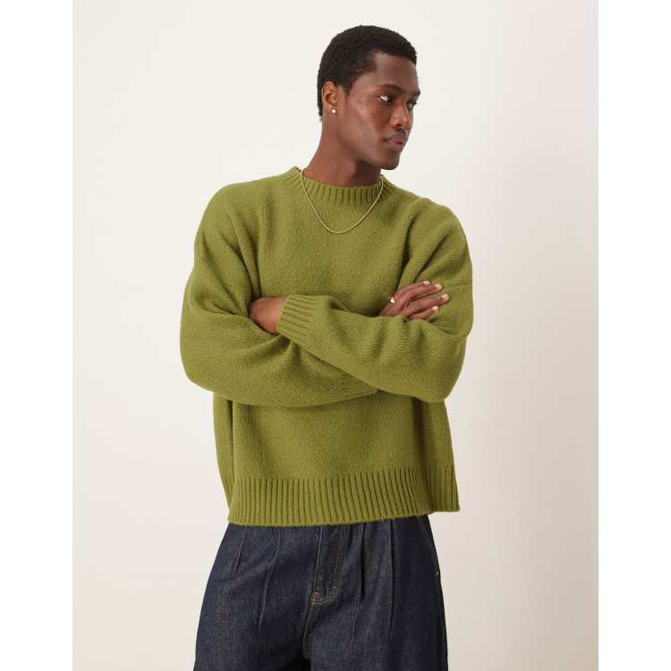 ★SATUR★ W Classic Crew Neck Half Knit Yellow SA252WKT03YL SATUR | (W) Classic Crew Neck Half Knit | Yeogi kr | 韓國