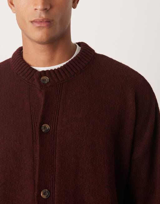 OVY Super Comeback Lamb Wool Cardigan OVY Super Comeback Crew Neck