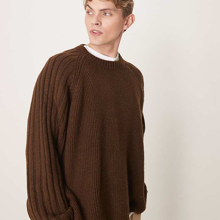 ASOS DESIGN super oversized boxy fit knit crew neck sweater ASOS DESIGN super oversized boxy fit knit crew neck sweater