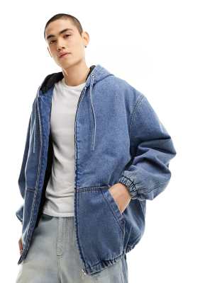 ジャケット・アウター mavimoon/Oversize Denim Jacket Moontan Oversized Denim Jacket - Dark Blue | Garmentory