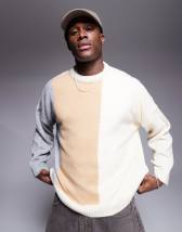Weekday Emilio jumper in khaki