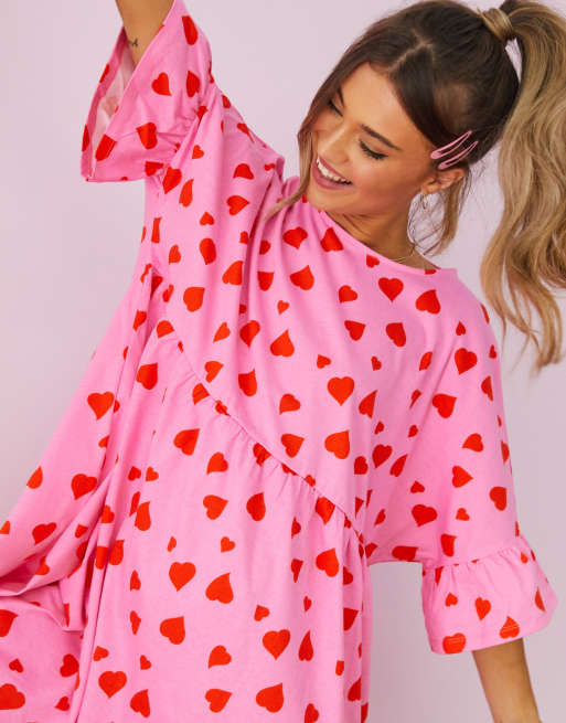 Asos heart hot sale dress