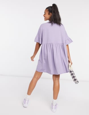 boohoo denim shirt dress