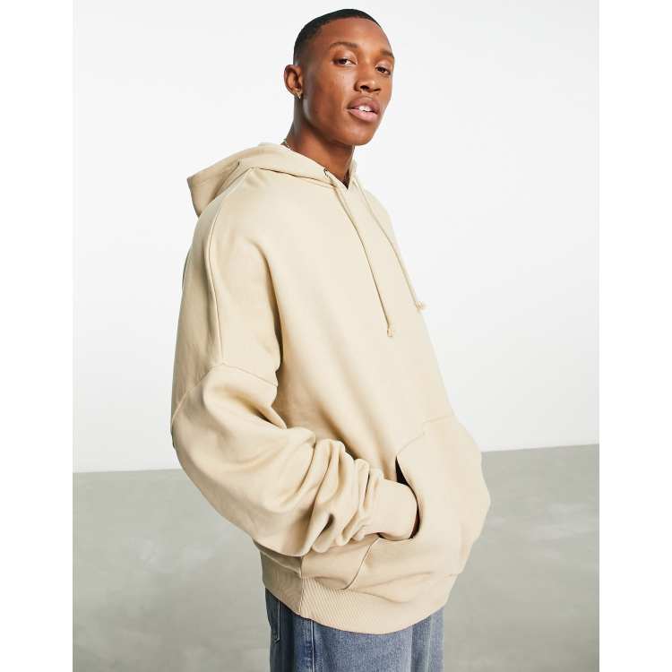 Asos beige hot sale hoodie