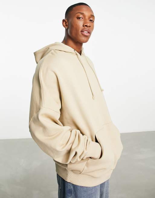 ASOS DESIGN Tall lounge super soft rib oversized hoodie with