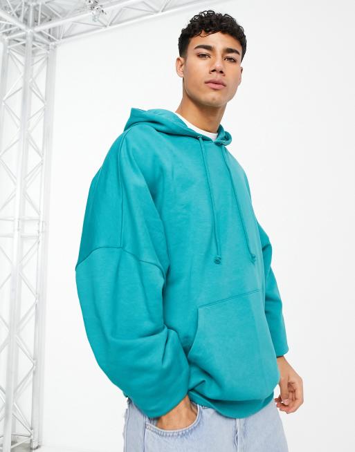 ASOS DESIGN super oversized hoodie in green | ASOS