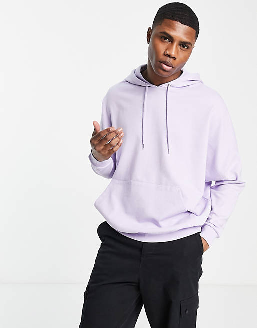 ASOS DESIGN super oversized hoodie in lilac | ASOS