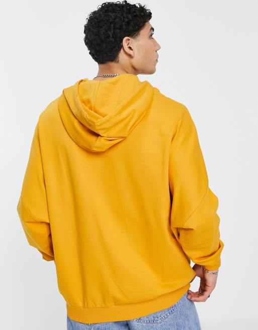 Mustard yellow 2025 pullover hoodie