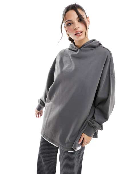 ALO Yoga, Tops, Alo Yoga Soho Hoodie Grey Size Medium Super Soft Roomy  Oversized Sweatshirt Hood